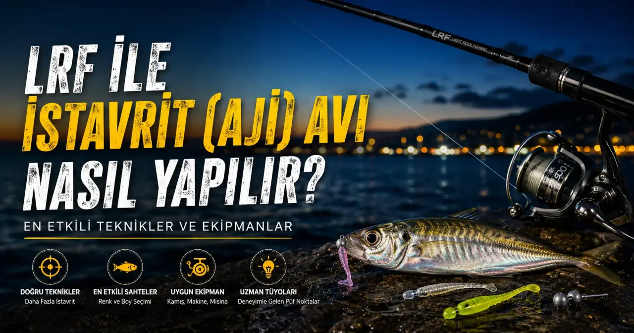 LRF ile İstavrit (Aji) Avı Nasıl Yapılır? En Etkili Teknikler ve Ekipmanlar