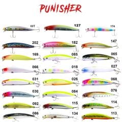 Fujin Punisher 10.5cm 16gr Maket Balık - 026 Chart Back Pearl