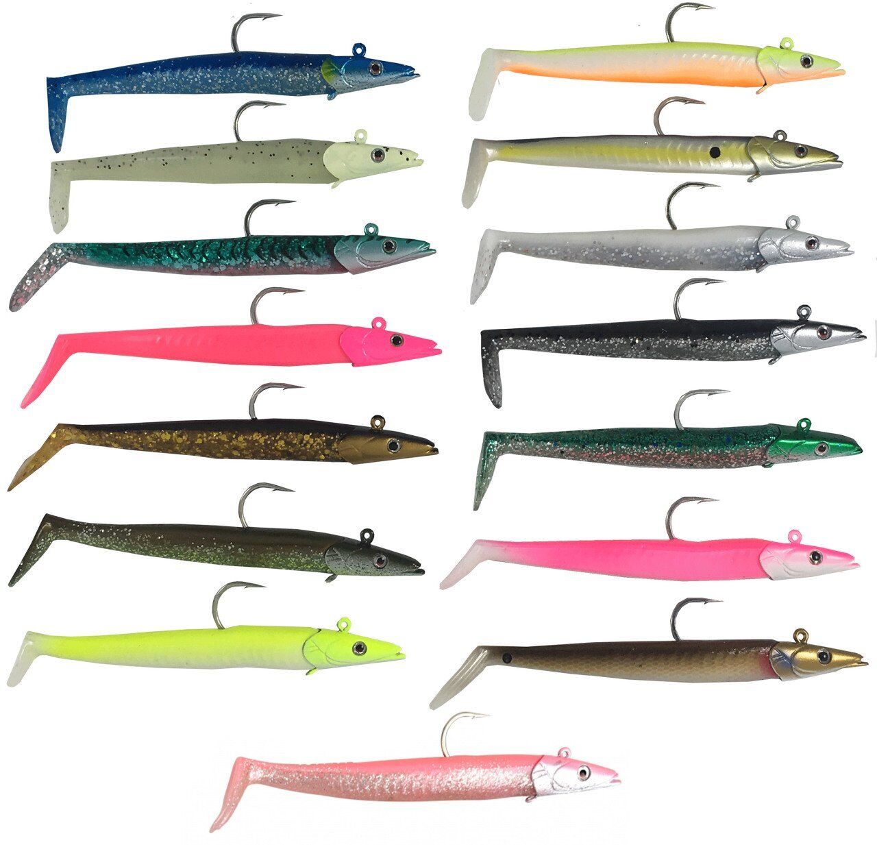 Savage gear Sandeel 12.5 cm 23 gr 2+1 Adet Sandeel
