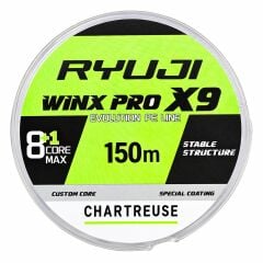 Ryuji Winx Pro X9 150m 8+1 Örgü İp Misina – Chartreuse