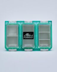 Fubelo FUBOX SPARE sızdırmaz  Klips-iğne-halka saklama kutusu # yeşil