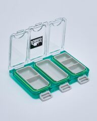 Fubelo FUBOX SPARE sızdırmaz  Klips-iğne-halka saklama kutusu # yeşil