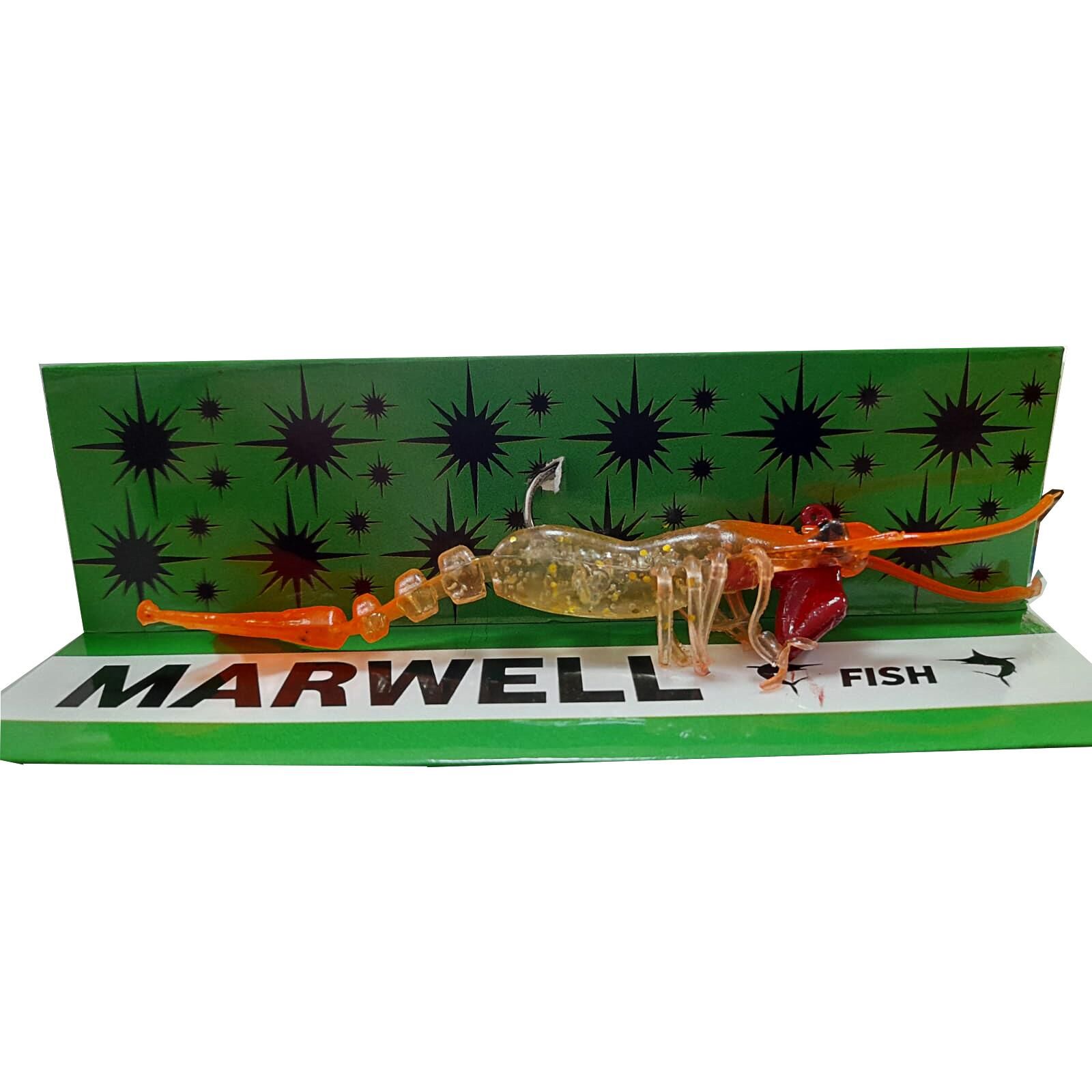 Marwell Fish 9cm 7gr Silikon Karides Renk: 09