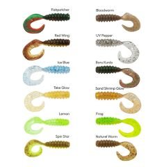 Hanfish Gurt 6 Cm Silikon Yem #Renk:66 BLOODYWORM