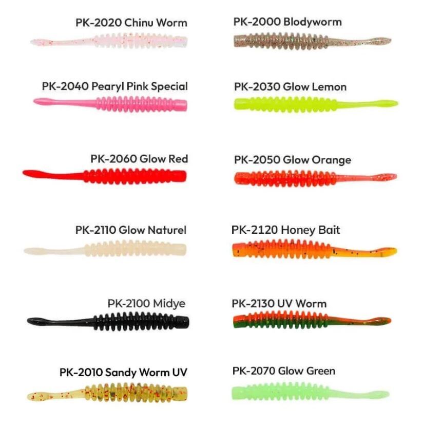 Hanfish Plankton 5 cm LRF Slikon yem #RENK PK-2000 BLOODWORM