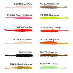 Hanfish Plankton 5 cm LRF Slikon yem #RENK PK-2030 GLOW LEMON