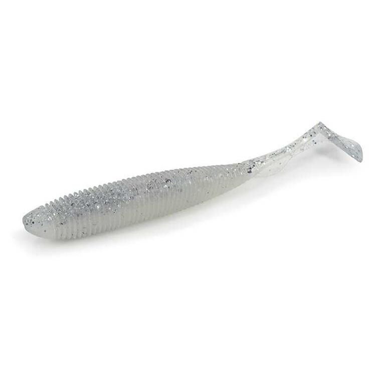 Molix RA Shad 3.8'' 9.6cm 6 Adet Silikon Yem Renk: White Shad