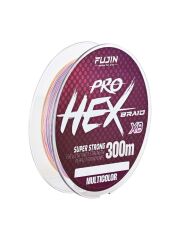 Fujin Pro Hex 8X 300Mt. 0.19 mm Multicolor İp Misina