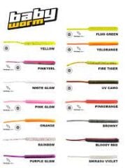 Fujin Baby Worm 5,2cm Floating LRF Silikonu renk #FLUORECENT YELORANGE