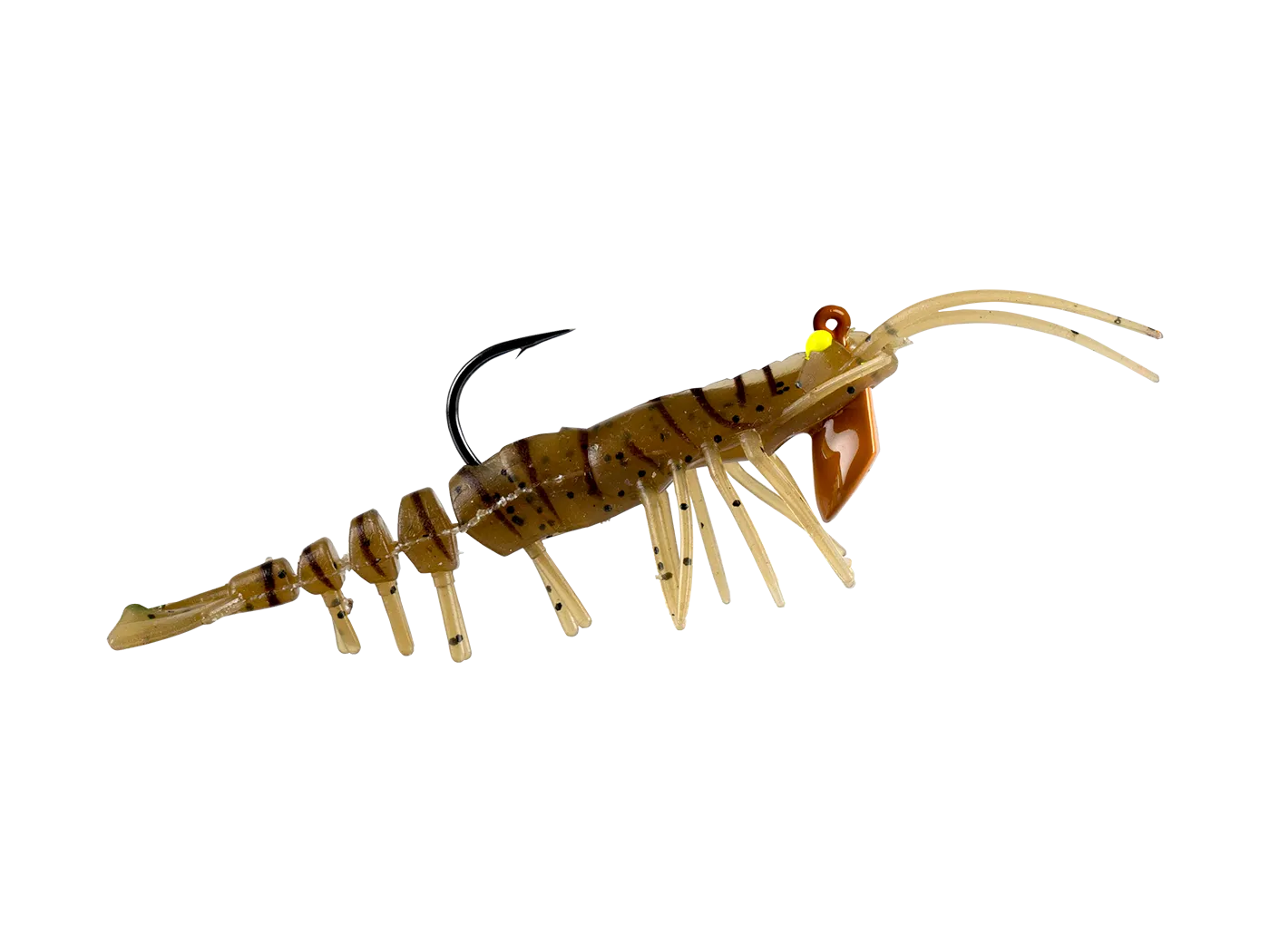 Hanfish TEKE Shrimp 7.5 cm 7 gr Silikon Karides #RENK:Mud Shrimp