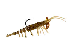 Hanfish TEKE Shrimp 7.5 cm 7 gr Silikon Karides #RENK:Mud Shrimp