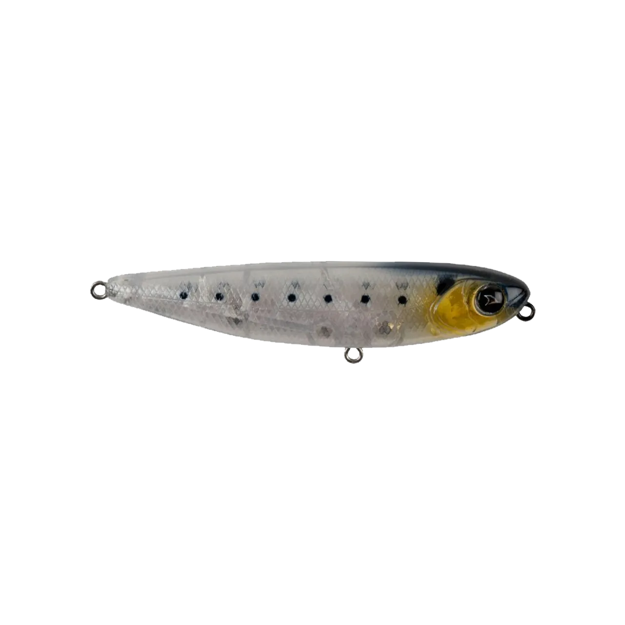 Hanfish BASKIN 9 Cm 12 Gr Su Üstü Maket Yem #RENK:Ghost Silver