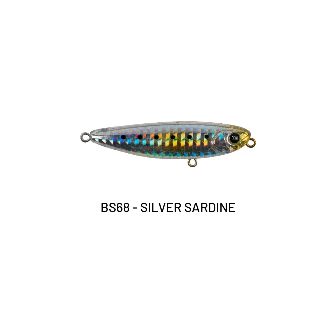 Hanfish BASKIN 6.5 cm 7 gr Su Üstü Maket Balık #RENK:Silver Sardine