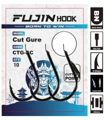 Fujin Cut Gure Deliksiz Düz Olta Kancası 14 no