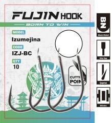 Fujin Izumejina Deliksiz Çapraz Olta Kancası 9 no