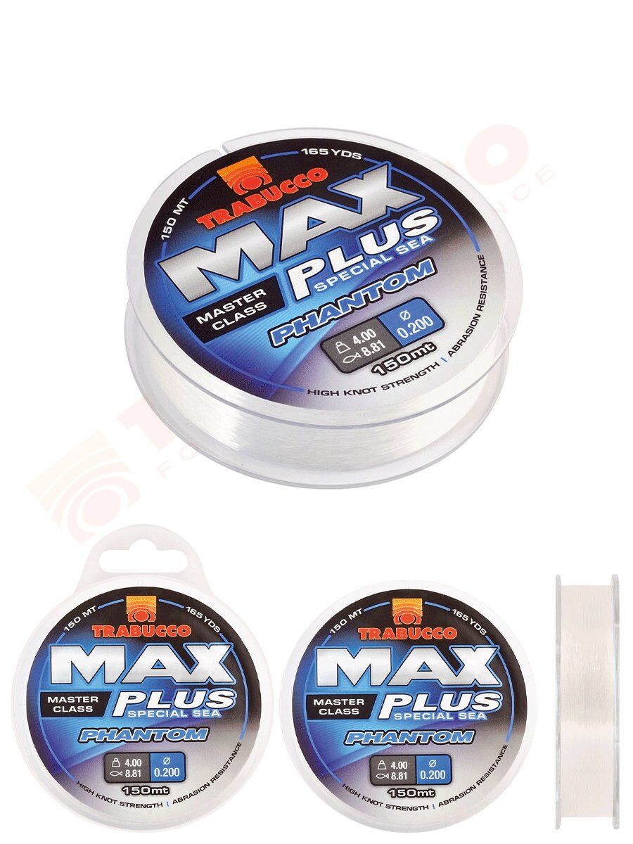 Trabucco Max Plus Phantom 150mt 0.45mm