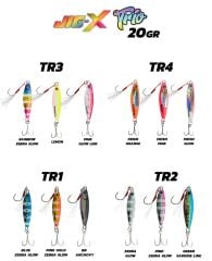 Fujin Jig-X Trio 3lü Micro Jig 20gr #renk: TR3