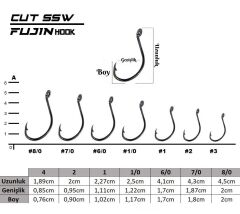 Fujin Cut SSW Kaynaklı Octopus Kancası 7/0