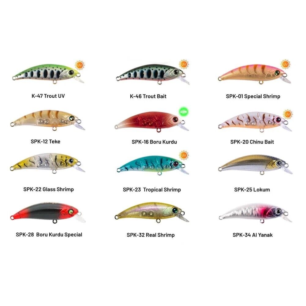 Hanfish Zıpır KG 5 Cm 4.5 g. LRF Maket Yem #RENK :SPK-16 BORU KURDU