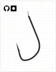 Fudo 3501 Bream Yamame Black Nikel İğne NO:6
