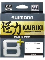 Shimano Kairiki 8+ Plus 300M 0,16MM Grey (Gri) Ip Misina