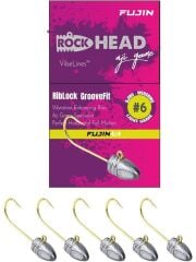 Rock-Head 6no Aji Game Jighead 2 gr