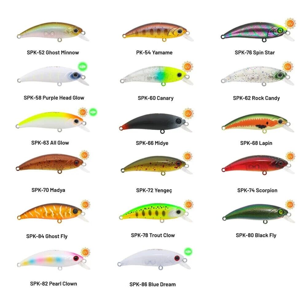 Hanfish Zıpır KG 5 Cm 4.5 g. LRF Maket Yem #RENK: Ghost fly