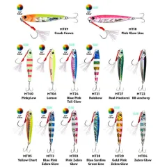Fujin Jig-X 20gr Light Jigging Jig Yem #RENK MT24 BLUE PİNK TAİL GLOW