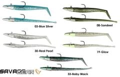 Savage gear Sandeel And Slug 10 cm 10 gr 4+2 Adet #19-glow