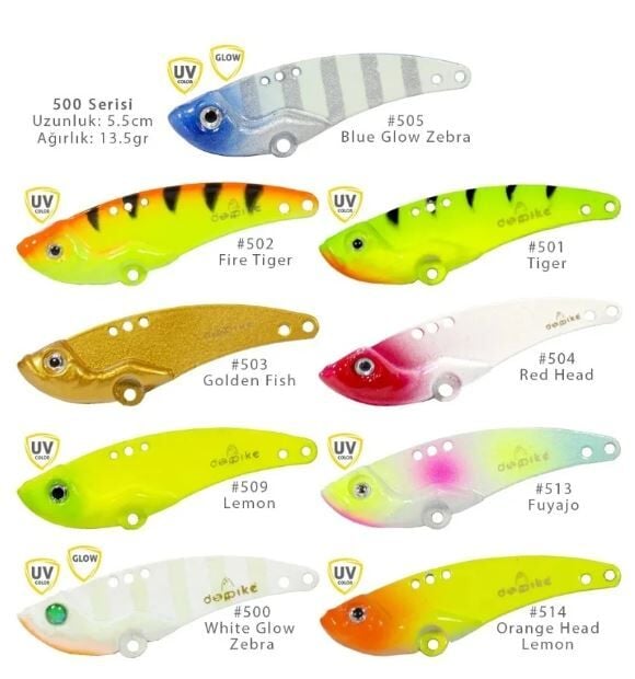 Deepvib 500 14gr 5.5cm Vibrasyon Yem Serisi #RENK 513