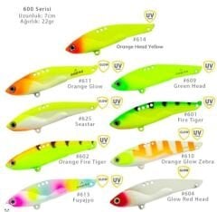 Deepvib 600 Vibrasyon Yem Serisi 22gr #RENK 604