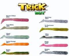 Fujin Trick Bait 9cm Silikon Balık #Renk:glowy