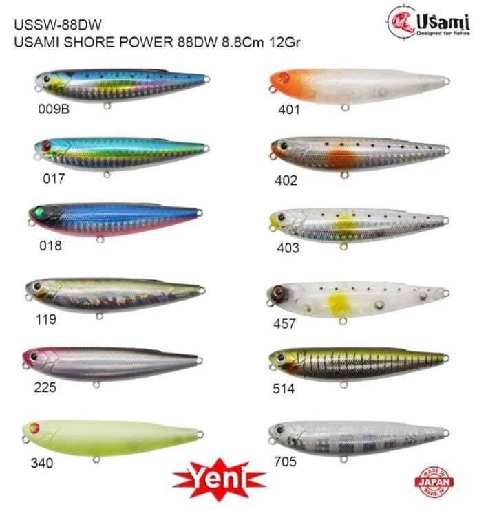 USAMİ SHORE POWER 88DW-12GR-225