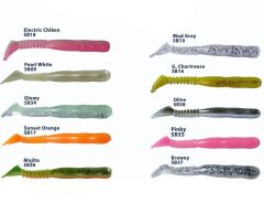 Fujin Trick Bait 9cm Silikon Balık #Renk:G.Chartreuse