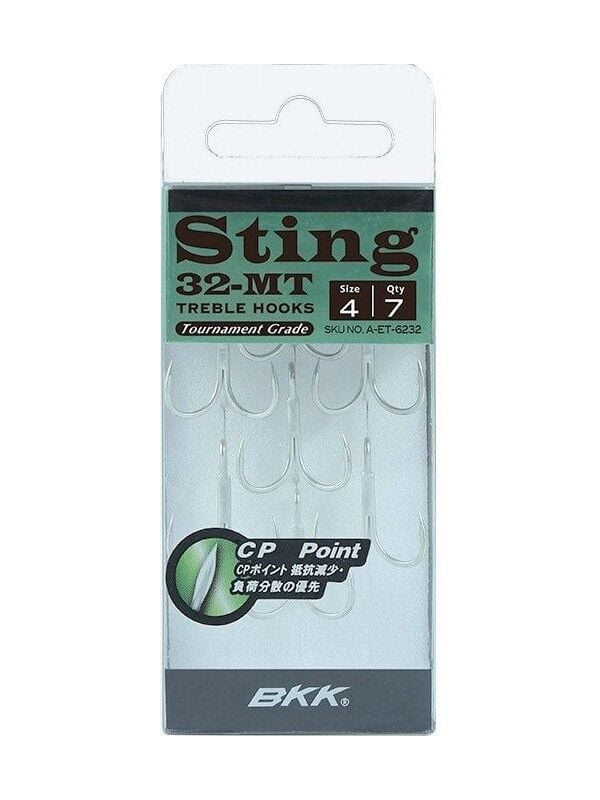 Sting-32 mt Üçlü Olta Iğnesi 10 7 Pcs