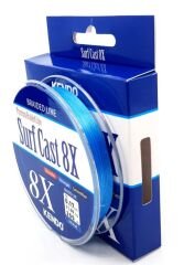 Kendo Surf Cast 8X Fighting 0.15 mm  300 mt Örgü İp ( ICE BLUE)