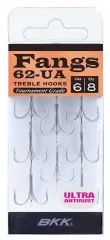 BKK Fangs-62 UA Üçlü Olta kancası no 4 8 Pcs