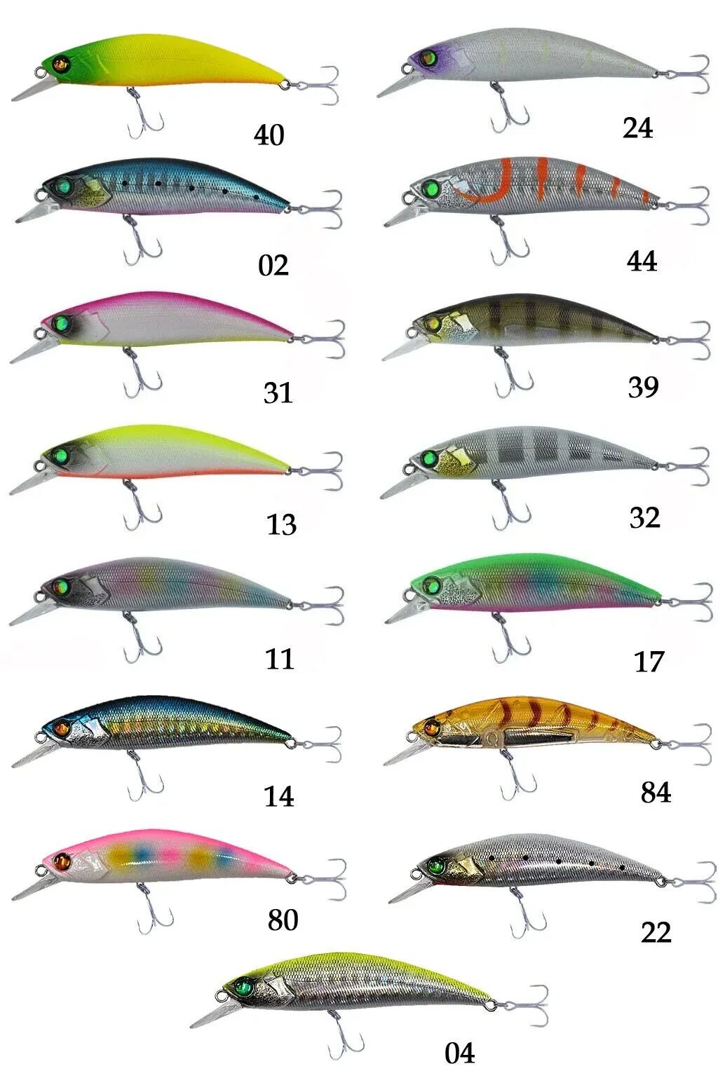 Kendo Zero bt minnow 70s Sahte Balık #RENK:32