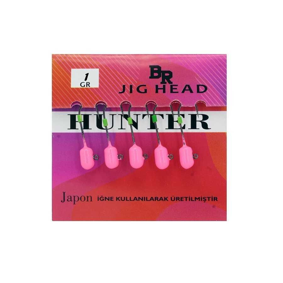 Bera Jig Head - Hunter 1gr Pink Uv Glow