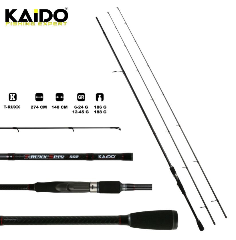 Kaido T-Ruxx Spin Kamışı 270 Cm (6-24/12-45gr)