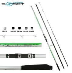 Sunset Nikita Surf Kamışı Power Kw 420 Cm 100-250 G ATARLI
