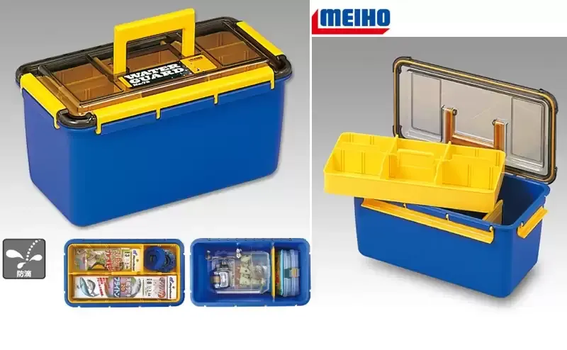 Meiho Water Guard 108 Su Geçirmez Malzeme Kutusu - Mavi