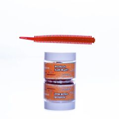 Pandora Perfect Soft Baits Sand Worm 7cm (Kavanozlu Ambalaj) - RED BERRY