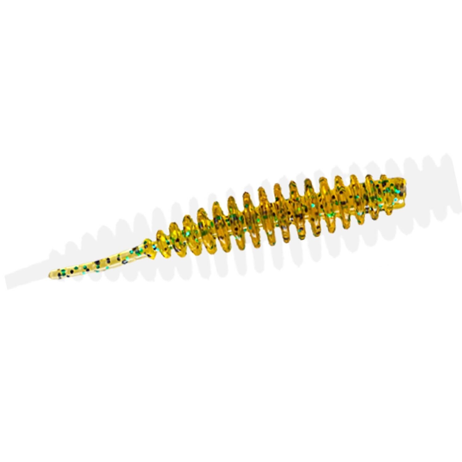 Fujin Tantoo 60mm 10 Adet LRF Silikonu - Caramel Green UV