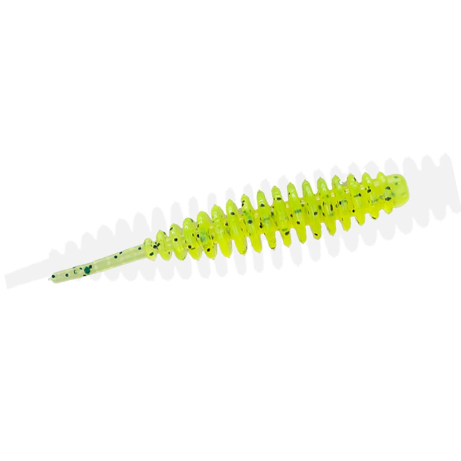 Fujin Tantoo 60mm 10 Adet LRF Silikonu - Chartreuse Black UV