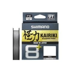 Shimano Kairiki 8+ 150 M  0.06 mm Steel Gray İp Misina