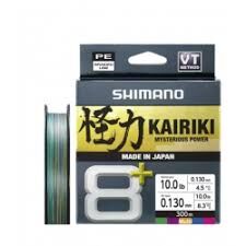 Shimano Kairiki 8+ 300Mt 0.13 mm  Multi Color İp Misina