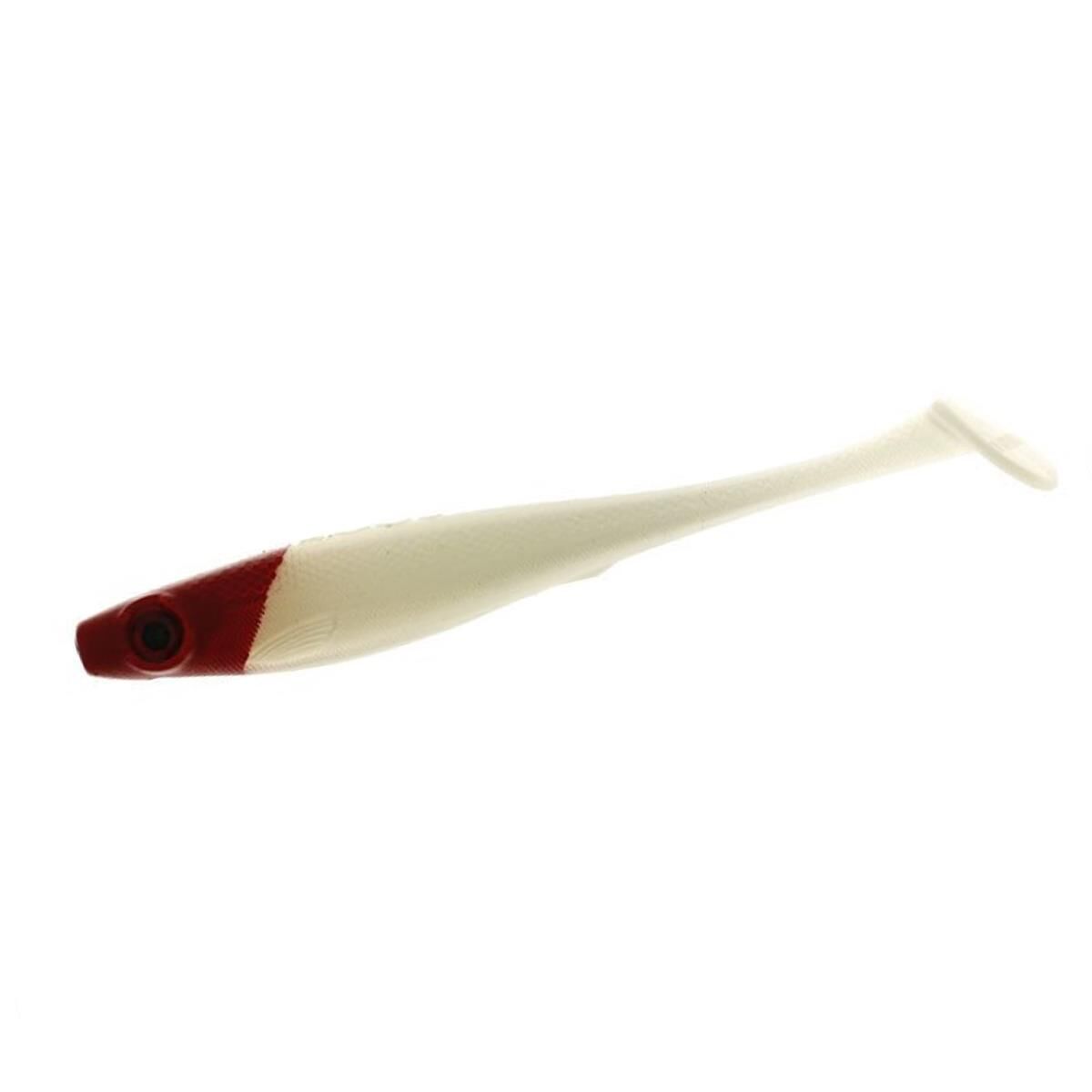 Fujin Shady 10cm Silikon Balık - Classic Red Head