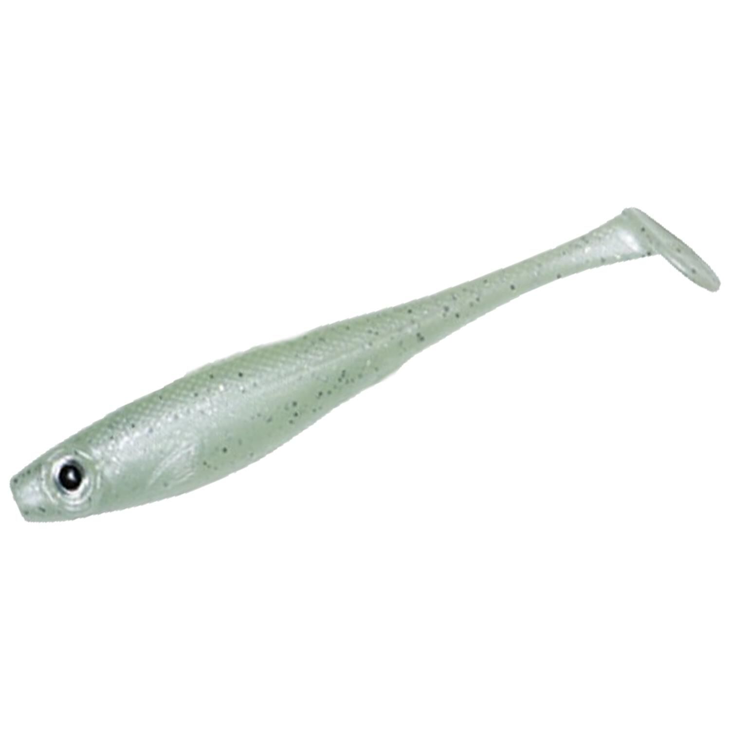 Fujin Shady 10cm Silikon Balık - 09 White Glow