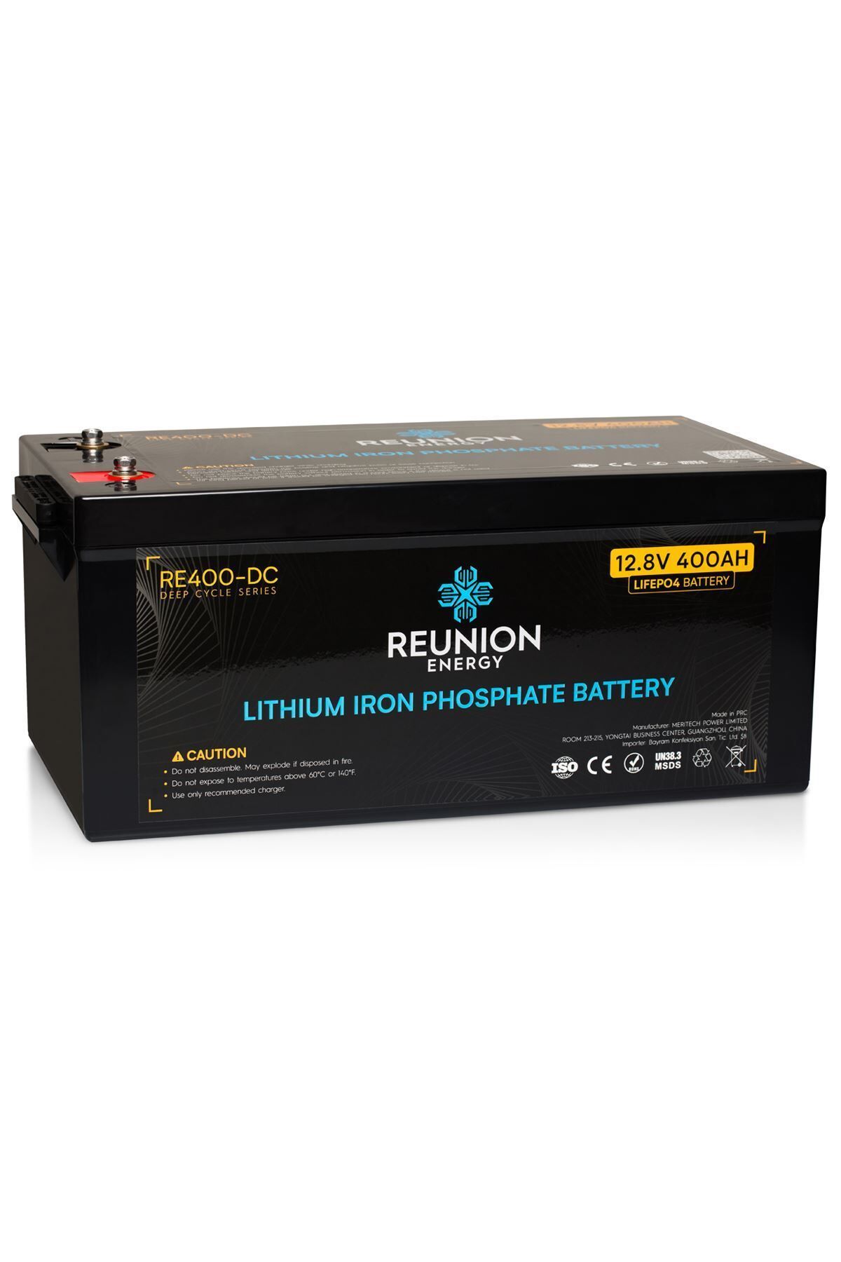 REUNION 12V 400 Amper Lityum Akü